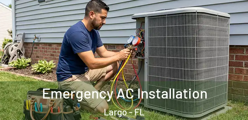  Emergency AC Installation Largo - FL