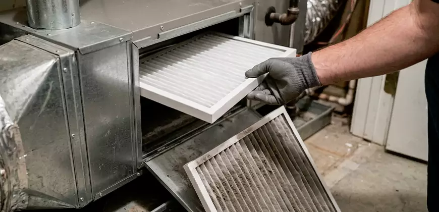 Window and Split Unit Filter Cleaning in Largo