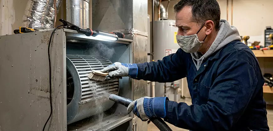Commercial Vent Decontamination in Largo