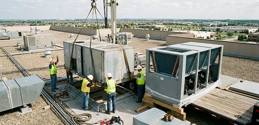 Warehouse and Industrial HVAC Replacement in Largo