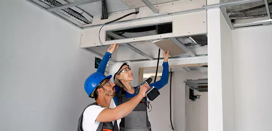 Duct Insulation and Condensation Repair in Largo