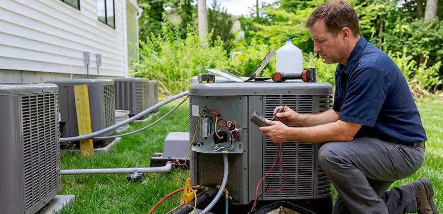 Heat Pump Conversion in Largo